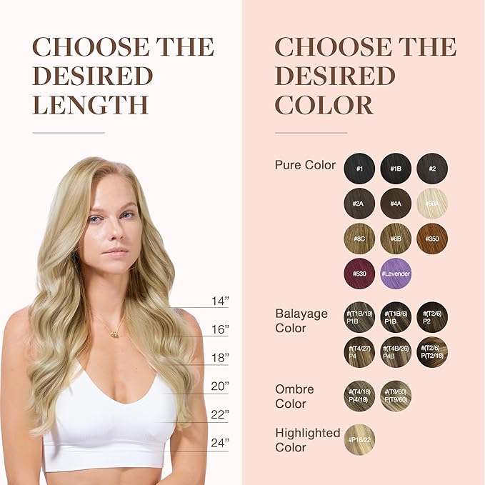 GOO GOO Clip in Hair Extensions Real Human Hair, Remy Human Hair Extensions Clip ins for Women, Natural Human Hair, 18inch 120g 7Pcs, 8A/22 Medium Brown Highlighted Golden Blonde