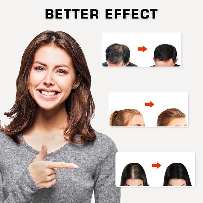 LED lights Hair Growth Cap, Black