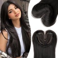 Isaic Hair Toppers for Women 24 Inch Synthetic Hair Pieces, 360° Clips In and Adjustable Bandage Layered Toppers, Toppers Hair Pieces Add Volume for Thinning Hair and Daily Use(Natural Black)