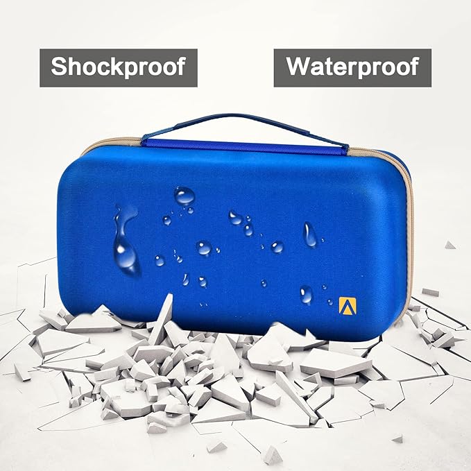 ANKHOH Case Holder Compatible with Dyson Supersonic Hair Dryer, Blow Dryer Storage Bag Fits for Dyson Supersonic Limited Gift Set Edition and Accessories(Box Only-Blue