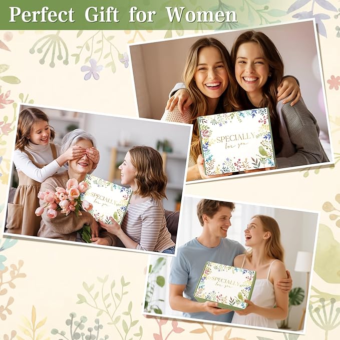 Self Care Gifts for Women Get Well Soon Gifts, Gift Baskets for Women, Inspirational Birthday Gifts for Woman, Sympathy Thinking of you, Spa Gifts Set Christmas Gifts for New Mom Friend Sister