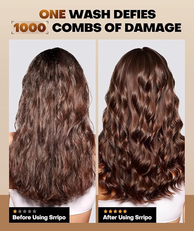 Collagen Hair Mask for Deep Conditioning, Keratin Hair Treatment with 4 Hydrolyzed Proteins, Moroccan & Avocado Oils Conditioner for Nourish, Calendula Gentian Extracts Care Dry & Damaged Hair 16.9 OZ
