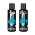 Arctic Fox Semi-Permanent Hair Dye, Vegan & Cruelty-Free, Conditioning, Ammonia-Free, Peroxide-Free, Aquamarine Blue, Vibrant Color for All Hair Types, 4 Fl Oz (Pack of 2)