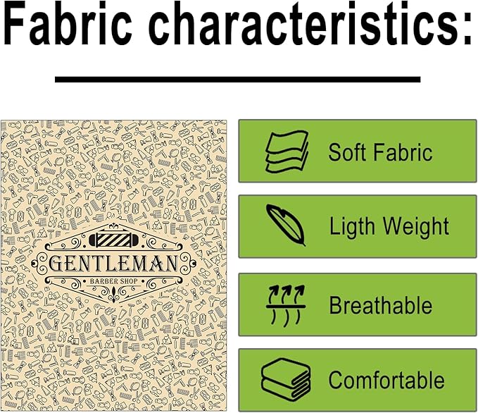 Barber Cape for Men Hair Salon Cape with Snaps Waterproof Professional Hairdresser Designer Cape Gown- 63”× 56”