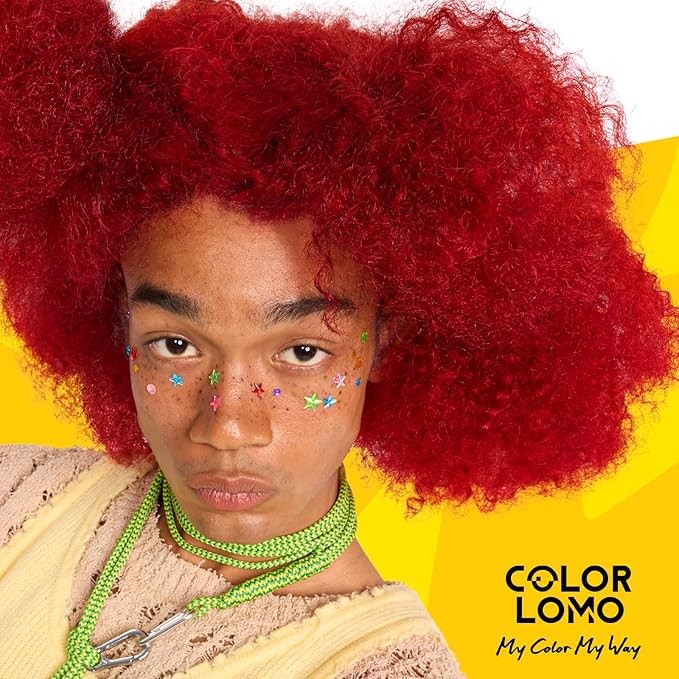 Semi Permanent Hair Color - 6 oz Color Depositing Conditioner with Shea Butter & Almond Oil- Color Conditioner Depositing Hair Mask - Vegan, Paraben, Ammonia & Sulfate Free -Red