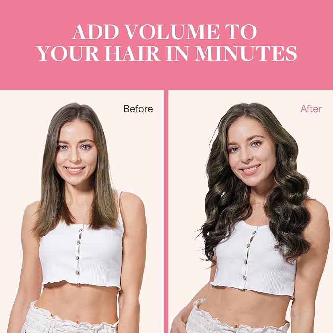 GOO GOO Clip in Hair Extensions Real Human Hair, Remy Human Hair Extensions Clip ins for Women, Natural Human Hair, 18inch 130g 7Pcs, 1B/16/1B Balayage Natural Black to Light Blonde
