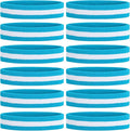 ONUPGO Sweatband Headbands for Men & Women -12PCS Sports Headbands Moisture Wicking Athletic Cotton Terry Cloth Headband for Tennis,Basketball,Football,Gym,Working Out