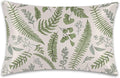 Satin Pillowcase 1 Pack-Leaves Herbs and Wildflowers Eucalyptus Silky Pillow Cover for Hair and Skin,Standard Size 20x26 Inch Soft Cooling Printed Pillow Cases with Hidden Zipper,Gifts for Women Men