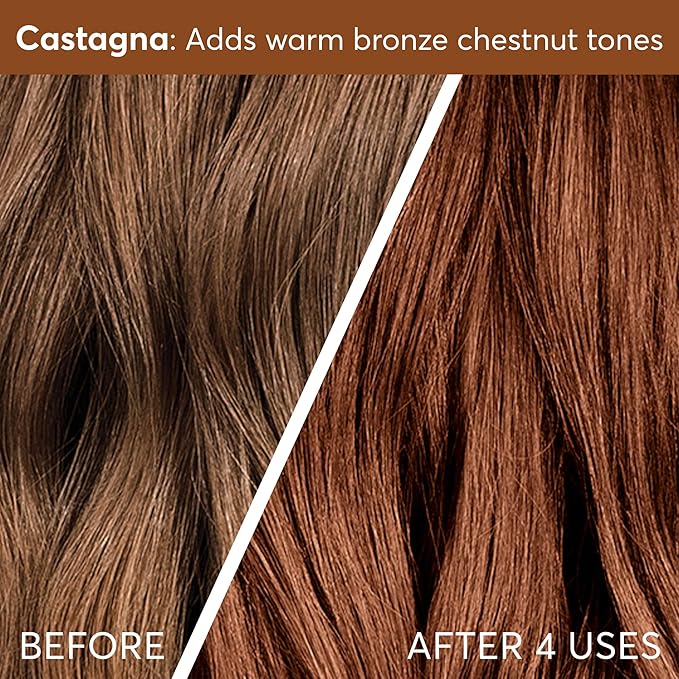 Madison Reed Color Therapy, Castagna, Color Depositing Hair Mask & Deep Conditioning Treatment, Intensely Hydrating, Refreshes Color & Tone, Keratin & Argan Oil, 4 Fl Oz (118 mL)