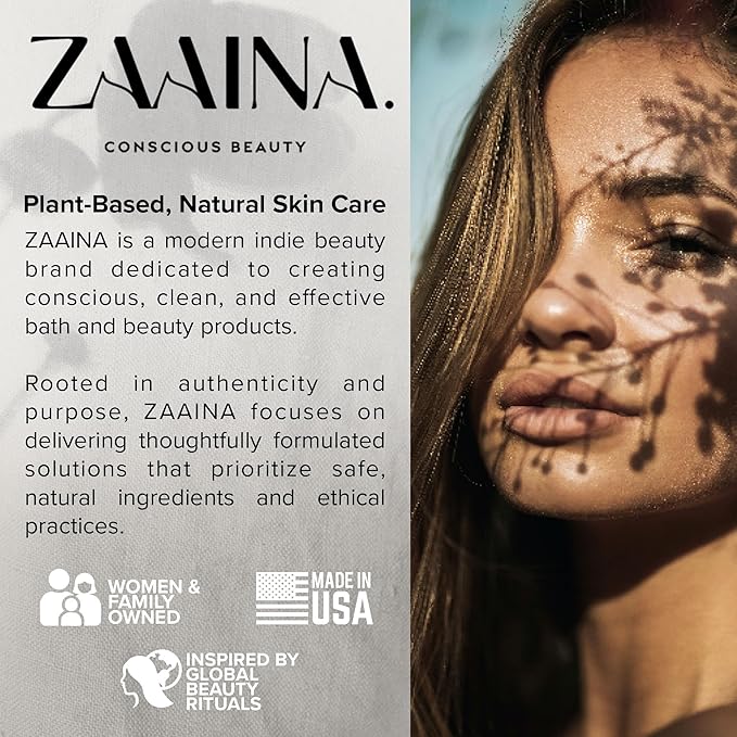ZAAINA Spa Gift Set for Women - Natural Pampering Care Package for Her, Luxury Self Care Package for Mom Wife Friend, At Home Bath and Body Relaxation Spa Kit, Birthday Gifts for Women