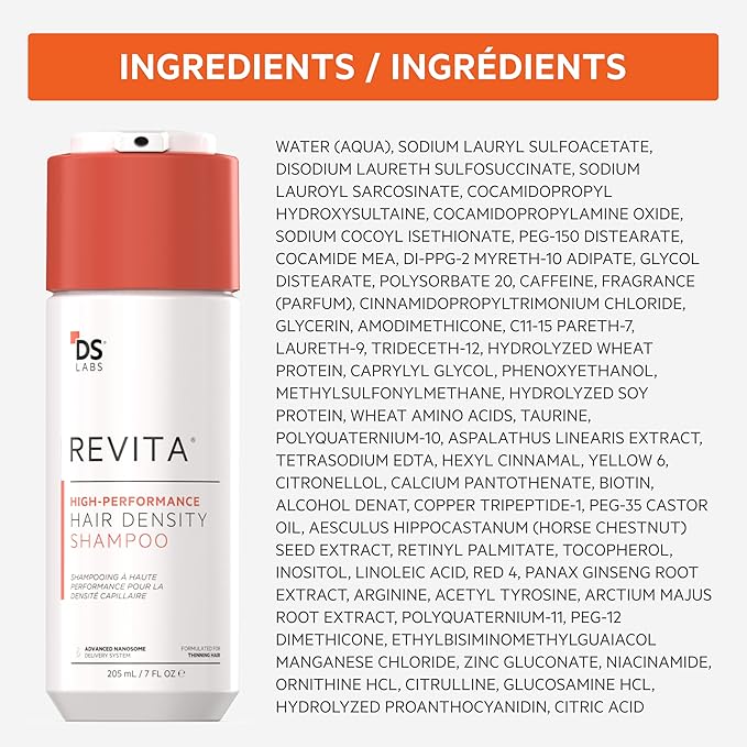 Hair Regrowth Stimulation Kit for Men| Spectral.UHP + Revita Shampoo