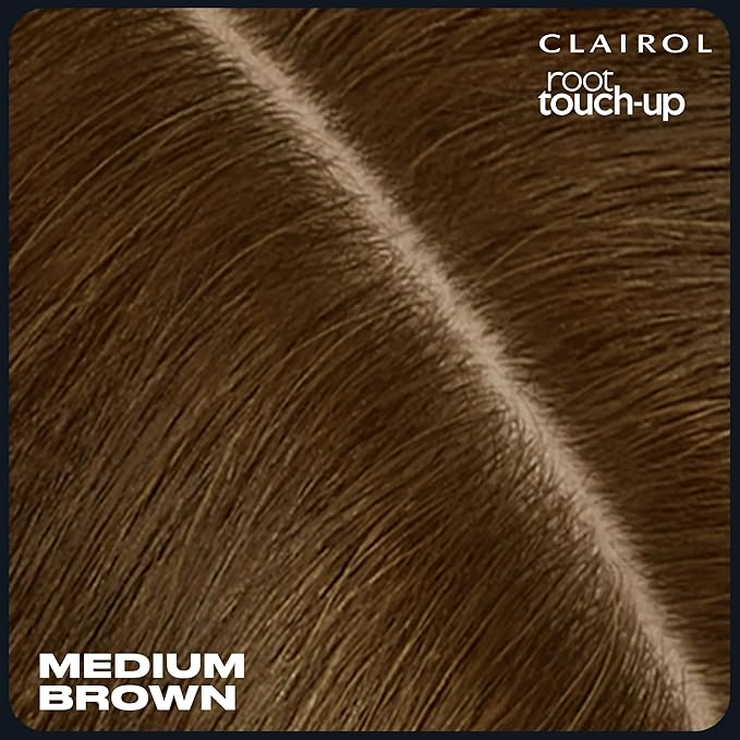 Clairol Root Touch-Up Temporary Hair Coloring Spray, Medium Brown Hair Color, Pack of 1