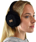 C.C Soft Winter Warm Adjustable Headband Ear Warmer Earmuffs