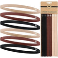 Tough Headwear Thin Elastic Headbands - Sports Headbands for Women & Men - Mens Workout Headband - Running or Soccer Headband