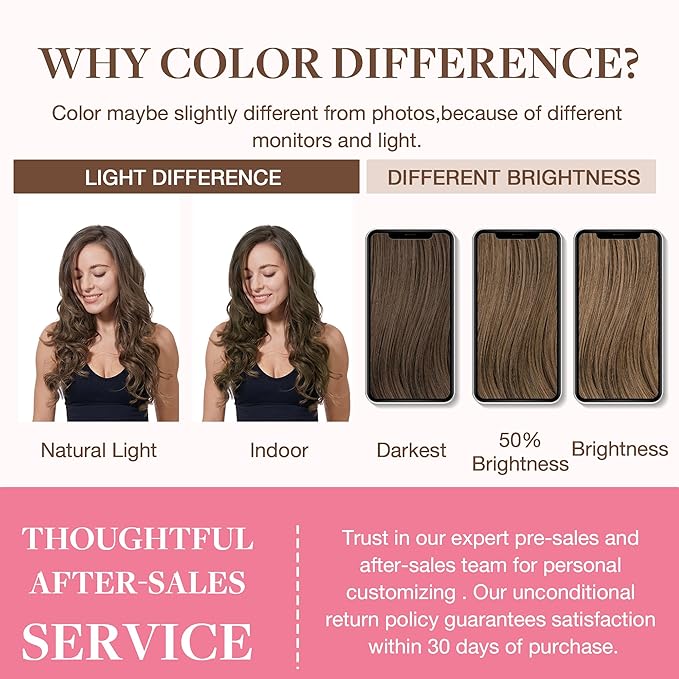GOO GOO Clip in Hair Extensions Real Human Hair, Remy Human Hair Extensions Clip ins for Women, Natural Human Hair, 12inch 85g 7Pcs, #5 Light Ash Brown
