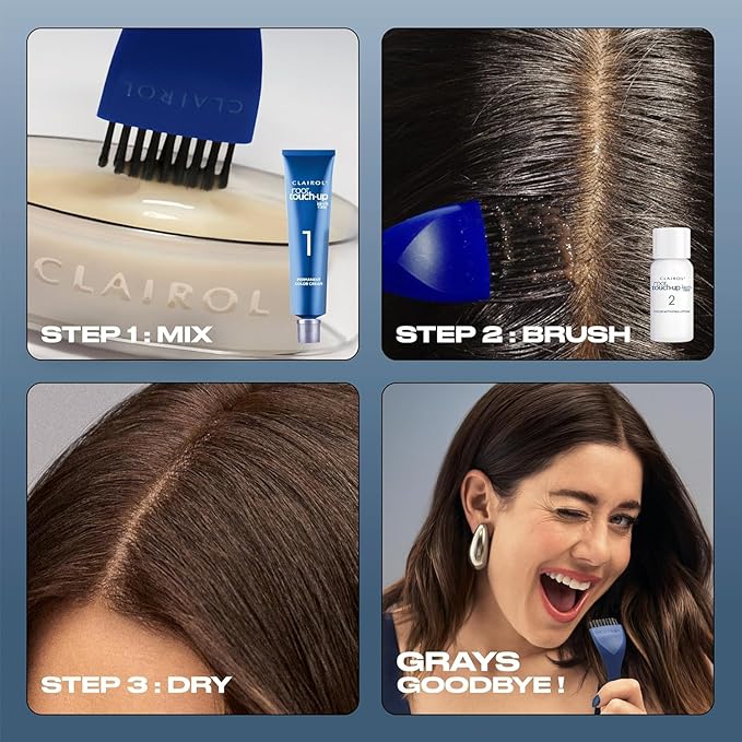 Clairol Nice'n Easy 5 Medium Brown Permanent Hair Dye & Root Touch-Up Multi-Pack Bundle