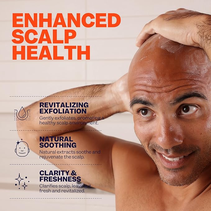Freebird Scalp Exfoliator - 30mL Purifying Scalp Exfoliator, Soothes & Prepares Skin for Close Shave, Anti-Pore Clogging, Sensitive Skin Friendly, Paraben Free, Travel Size, Nourishing Daily Cleanser