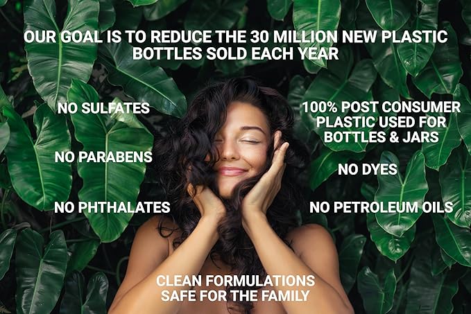 Saltie Daily Hair Detangle Conditioner I Nourish with Sea Weed, Kelp & Algae I Lightweight, detangle, repair split ends, adds shine for radiant hair. (8.5 fl. Oz /250ml)