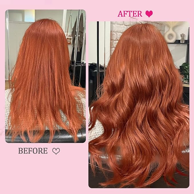 20 Inch 120g Copper Clip in Hair Extensions Real Human Hair, 8pcs Double Weft Hair Extensions Kinky Straight Clip ins for Women Soft and Comfortable Human Hair, Invisible Remy Human Hair