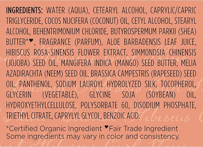 SheaMoisture Curl & Shine Conditioner Coconut & Hibiscus, for Thick, Curly Hair to Moisturize & Soften, 13 oz