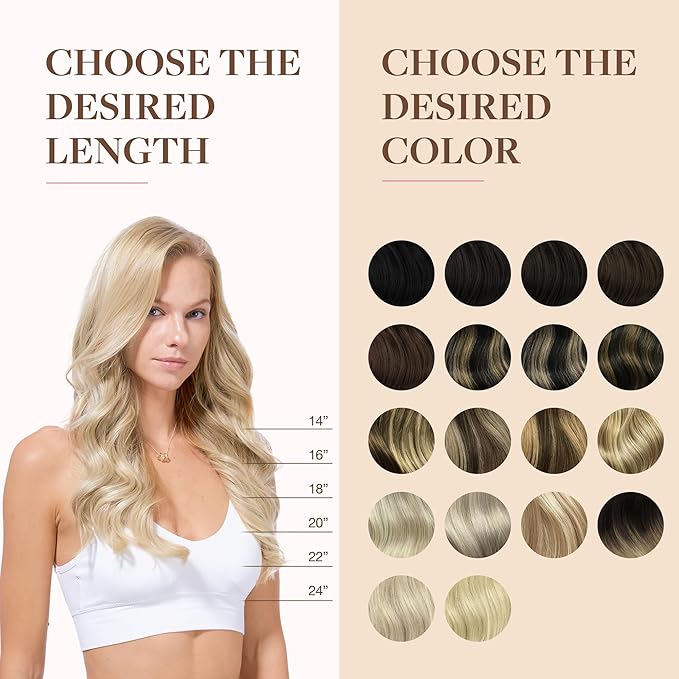 GOO GOO Clip in Hair Extensions Real Human Hair, Remy Human Hair Extensions Clip ins for Women, Natural Human Hair, 16inch 130g 7Pcs, 17/22/60 Balayage Ash Blonde to Platinum Blonde