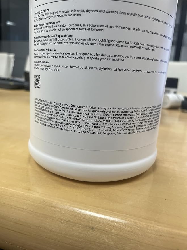 Number 4 Hydrating Hair Conditioner, Moisturizing Deep Conditioner for Dry, Damaged Hair, 64 oz