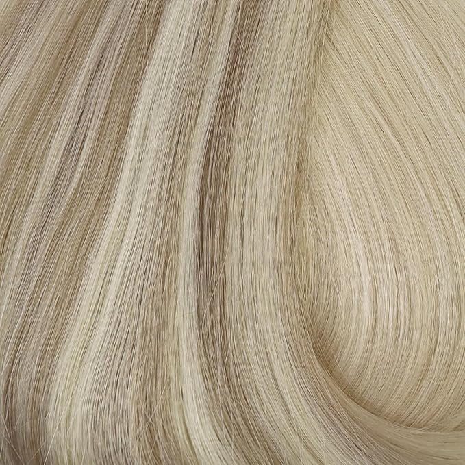 Full Shine Real Hair Extensions Clip in Human Hair Balayage Clip in Hair Extensions Blonde Human Hair Ash Blonde Mix Platinum Blonde Seamless Hair Extension Clip ins for Women 16 Inch 8 PCS 120 G
