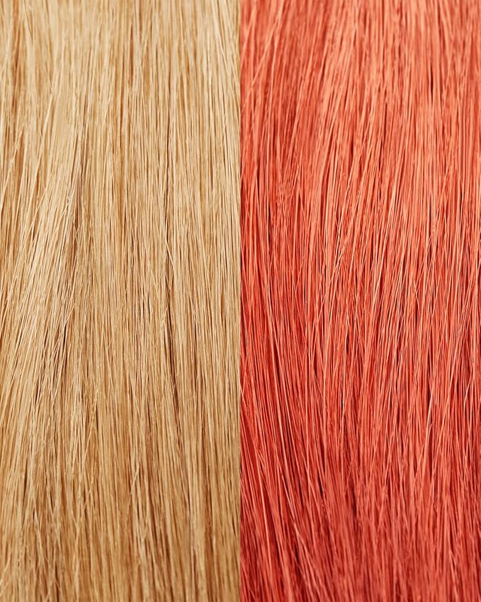 Maria Nila Color Refresh Peach, 10.1 Fl Oz / 300 ml, Peach Color Bomb, Semi-Permanent Pigments, 100% Vegan & Sulfate/Paraben free
