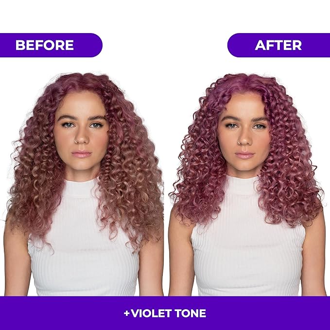 naissant Lilac Violet Hair Toning Mask | Ultra High-Purity Pigments | Color Depositing Violet Tone | Hyaluronic Acid, Collagen & Biotin | Paraben, Ammonia & Sulfate Free | 10.1 Fl. Oz