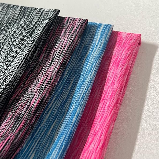 TERSE Sweat Bands Headbands for Women: Workout Headbands for Women Non Slip, Sweatbands for Sports Yoga Running