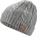 Wireless Hat Music Beanie Women Men Unisex Musical Beanie Hat Winter Warm Cap with Over Ear Headset Headphones Earphone Speaker Beanie Hat