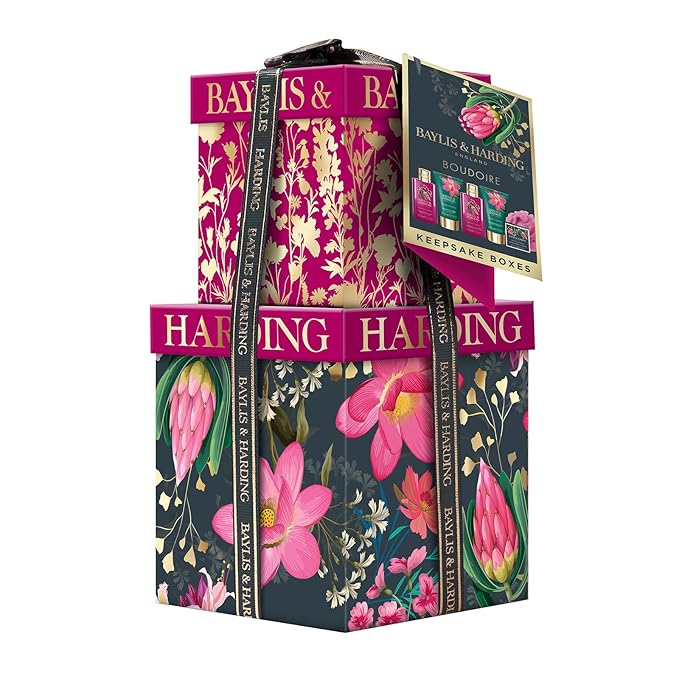 Baylis & Harding Boudoire Tropical Paradise Luxury Pamper Present Gift Set - Vegan Friendly