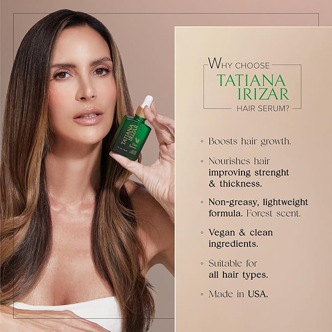 Hair Serum for Hair Growth Serum Women Made in USA - 3 Pack Scalp Serum for Hair Growth Non-Greasy Rosemary & Amla Hair Care Vegan 1 Oz Hair Loss Treatment for Women Regrowth Treatment