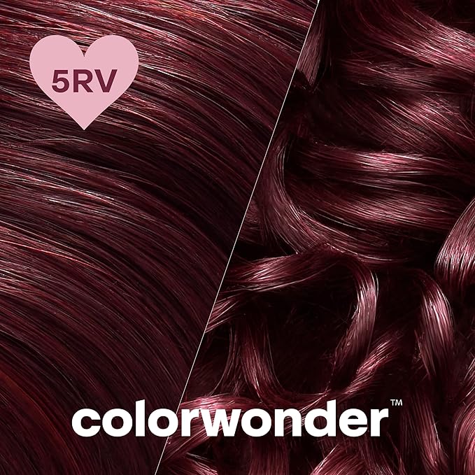Madison Reed colorwonder Demi-Permanent Hair Color, Effortless At-Home Hair Dye, Ammonia-Free, Cruelty-Free, The Bordeaux Flow (5RV Dark Burgundy Red), Pack of 2