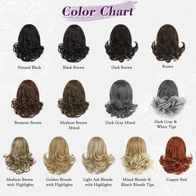 BARSDAR Drawstring Ponytail Extension - 10 Inch Short Wavy Highlight Ponytail Extensions for Women - Synthetic Comb Clip in Ponytail Hairpieces Fake Pony Tails - Medium Brown with Highlights