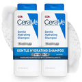 CeraVe Gentle Hydrating Shampoo, With Ceramides, Niacinamide & Hyaluronic Acid For Soft, Healthy Looking Hair & Scalp, Sulfate Free & Color Safe Shampoo, For All Hair Types, 12 Oz (Pack of 2)