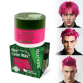 Temporary Hair Color Wax for Men - SUPIYA Washable Hair Wax Color, All-Day Hold Disposable Hair Wax for Christmas, Cosplay & Daily (Lilac Color #70)
