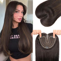Isaic 24 Inch Synthetic Hair Topper for Women 360° Clip-in with Adjustable Band, Layered Hairpiece for Thinning Hair Adds Volume & Natural Coverage(Balayage Dark Brown to Chestnut)