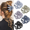 Jumbo Hair Claws for Thick Hair - 5 Pcs Giant Clips, Extra Large Hair Accessories for Women
