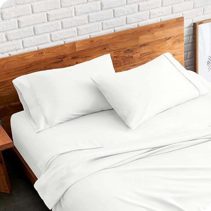 Bare Home Microfiber Pillow Cases - King Size Set of 2 - Cooling Pillowcases - Double Brushed - Ivory Pillowcases 2 Pack - Easy Care (King Pillowcase Set of 2, Ivory)