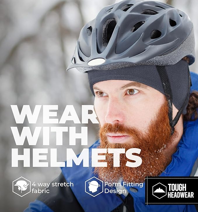 Tough Headwear Winter Headbands for Women - Ear Warmers - Ear Muffs for Winter - Fleece Headband for Men & Women for Cold Weather