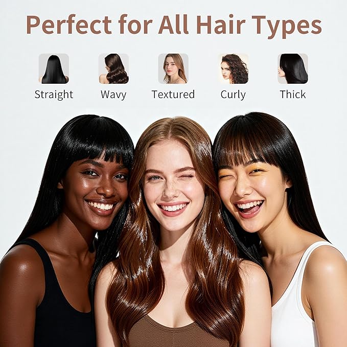 Paddle Hair Brush for Women-Detangling Cushion Brush with Soft Ball-Tip Bristles,Anti-Static Wide Brush for Wet Dry Hair,Smooth Comfortable Scalp Care