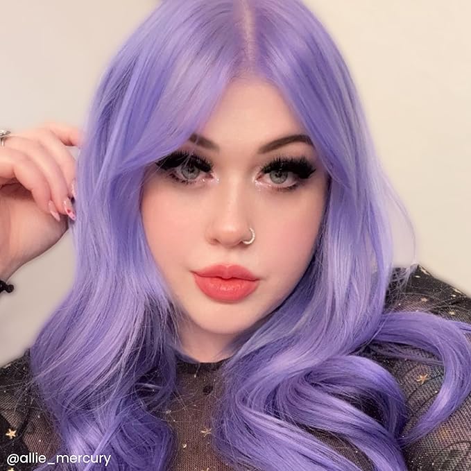 Arctic Fox Semi-Permanent Hair Dye, Vegan & Cruelty-Free, Pastel Lilac Purple, Ammonia-Free, Conditioning Color for Platinum Hair, Girls Night, 8 Fl Oz (Pack of 2)