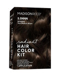 Madison Reed Radiant Hair Color Kit - 5.5NNN Dark Brown with Warm Golden Tones (Modena Brown), 100% Gray Hair Coverage Permanent Hair Dye for Resistant Grays | PPD-Free & Ammonia-Free, 1 Pack