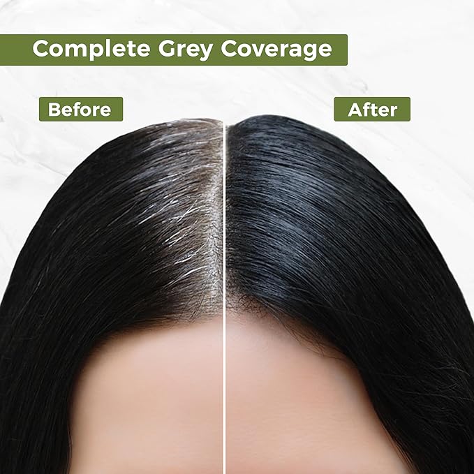 Indus Valley Natural Organic Damage Free Gel Hair Color | Ammonia Free, Vegan & Cruelty Free | Up to 100% Gray Coverage, Long Lasting Results |Copper Mahogany 5.4 (20gram+200ml)