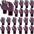 Suhine 20 Pcs Professional Heat Resistant Gloves for Hair Styling Curling Heat Resistant Work Gloves