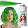 Green Temporary Hair Color Spray for Women Kids Men, One Time Use Washable Hair Spray, Fun Bright Shade for Cosplay, Halloween, DIY Hair Looks, Festivals & Parties, Crazy Hair Day