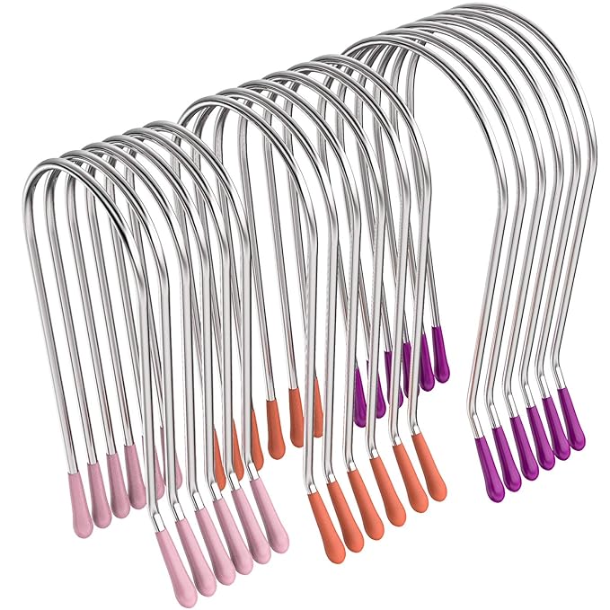 Curler Clips for Hot Rollers and Curlers (¾", 1", 1¼") - Replacement Fit for Curler Clips