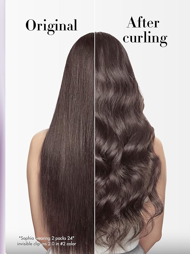 LUVME Invisible Clip in Hair Extensions Real Human Hair, 22 inch 110g 6Pcs, Natural Remy Human Hair Extensions Clip ins for Women, Natural Human Hair Silky Straight Highlight No.2