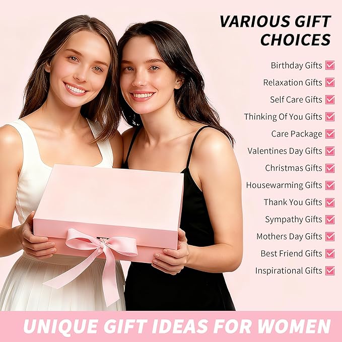 Spa Gifts for Women, Gift Basket, Self Care Gifts Birthday Gifts Christmas Gifts Get Well Soon Gift Baskets Relaxation Gifts for Women Mom Wife Grandma Her Sister Friends Teacher